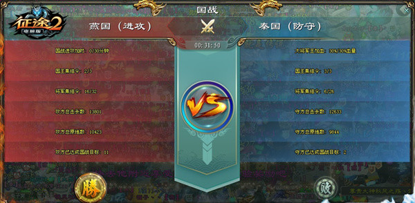 《征途2》老牌顶尖指挥佛若回归 获黄金国战联赛三连胜！