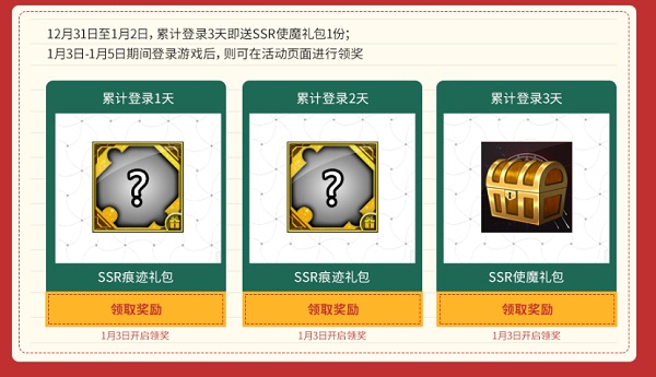 迎新年假期双倍！《红莲之王》元旦节SSR免费送