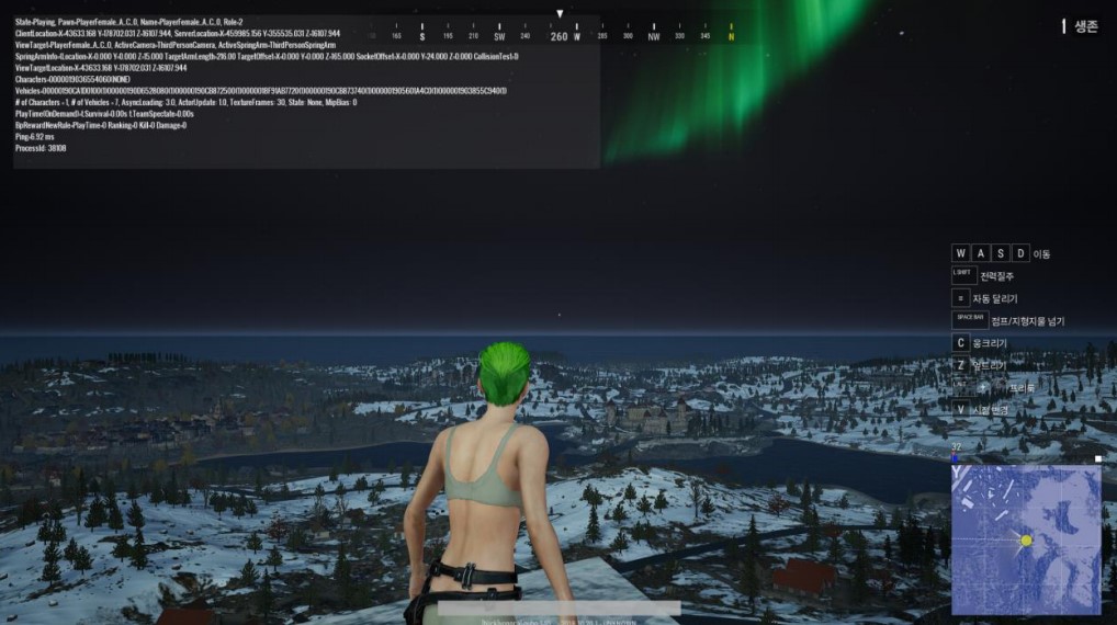 在北极光下吃鸡？绝地求生雪地图极光系统即将上线！