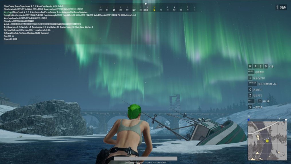 在北极光下吃鸡？绝地求生雪地图极光系统即将上线！