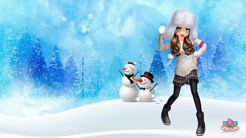 《劲舞团》新年壁纸陪你告别孤单寂寞冷