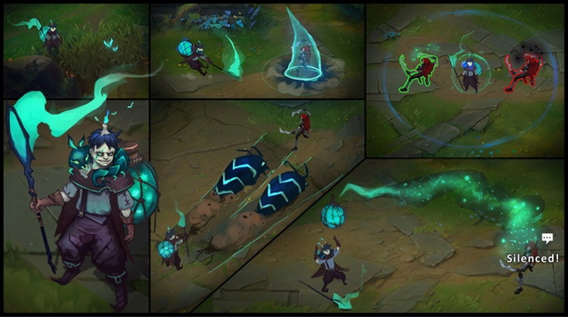 《英雄联盟》新英雄Elliot曝光 这个暗影岛魂术师看着很酷