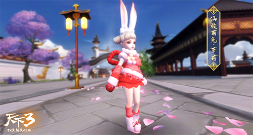 万物迎春换华裳，爆竹声迎好运来！《天下3》新春时装燃情上线！