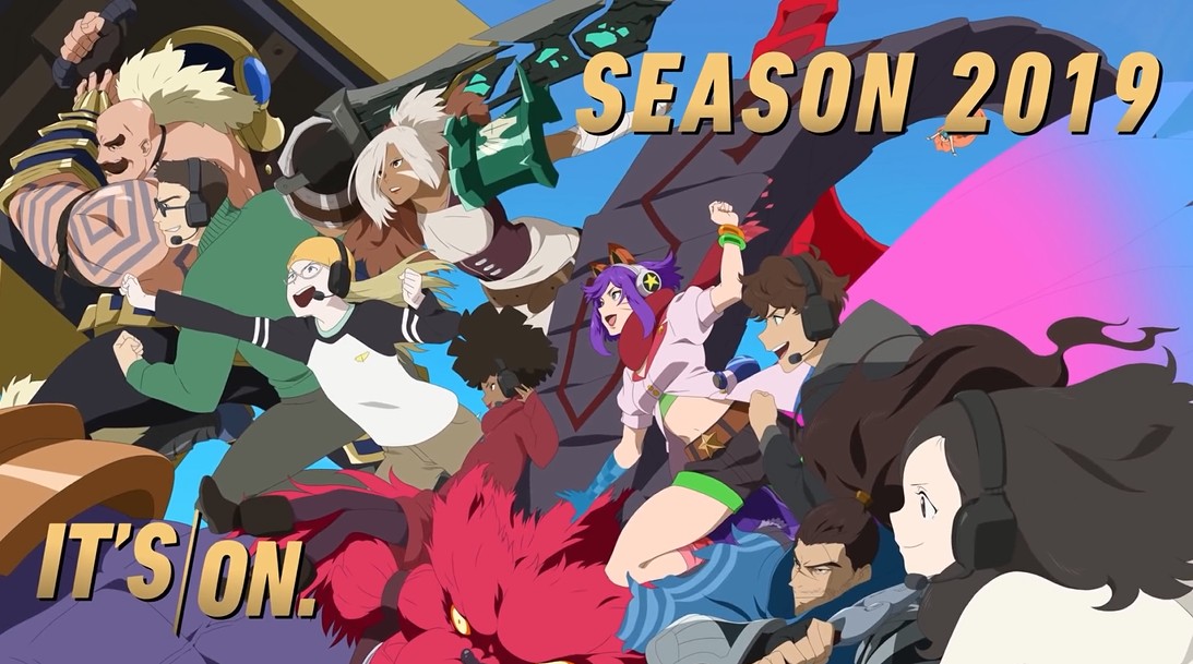 萌妹女主重拾自信！《英雄联盟》2019赛季手绘动画