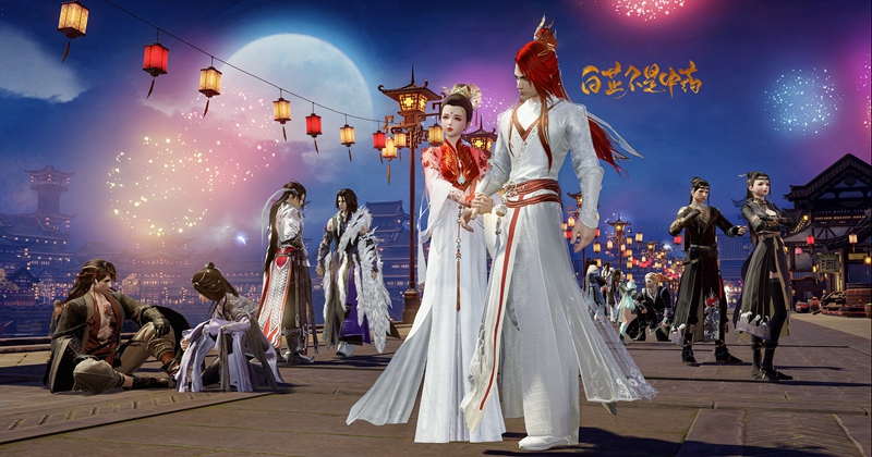 《剑网3》春节庆典全新外观返图 你换上新装了吗