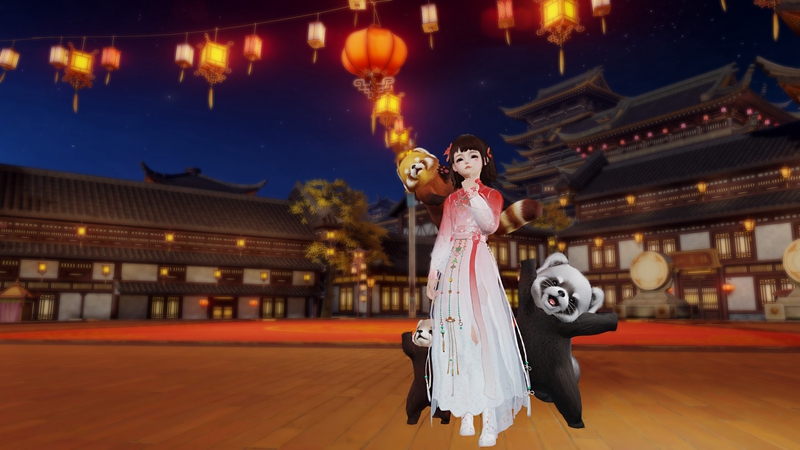 《剑网3》春节庆典全新外观返图 你换上新装了吗