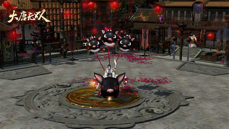 金猪闹新春 《大唐无双》2019春节活动正式上线