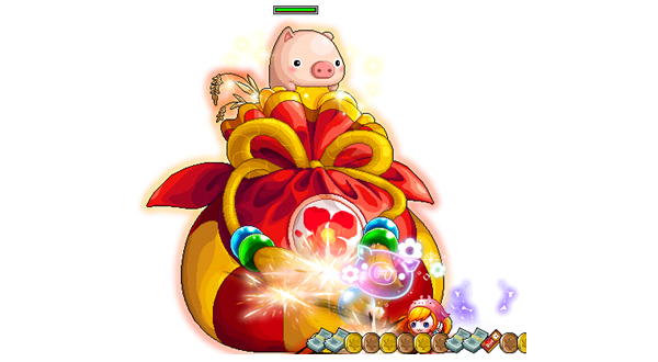 《冒险岛》春节专题上线，我们在前哨基地过新年~