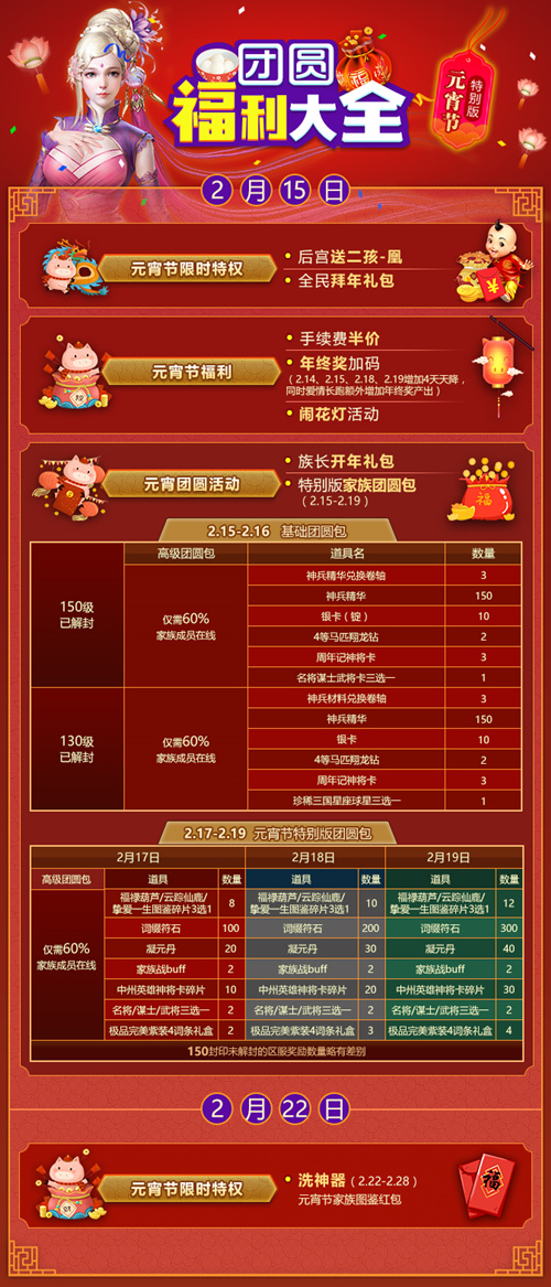 《征途2》元宵节全民大福利今日起上线!