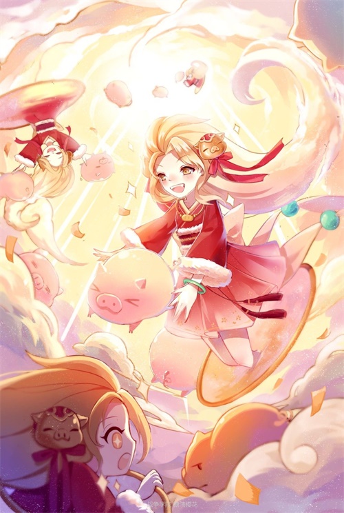 金猪开盟红!英雄联盟2019新春同人大赏