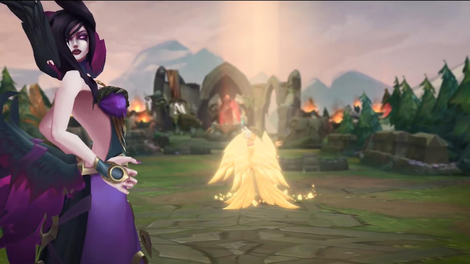 天使姐妹焕发新姿 《英雄联盟》凯尔莫甘娜重做宣传片