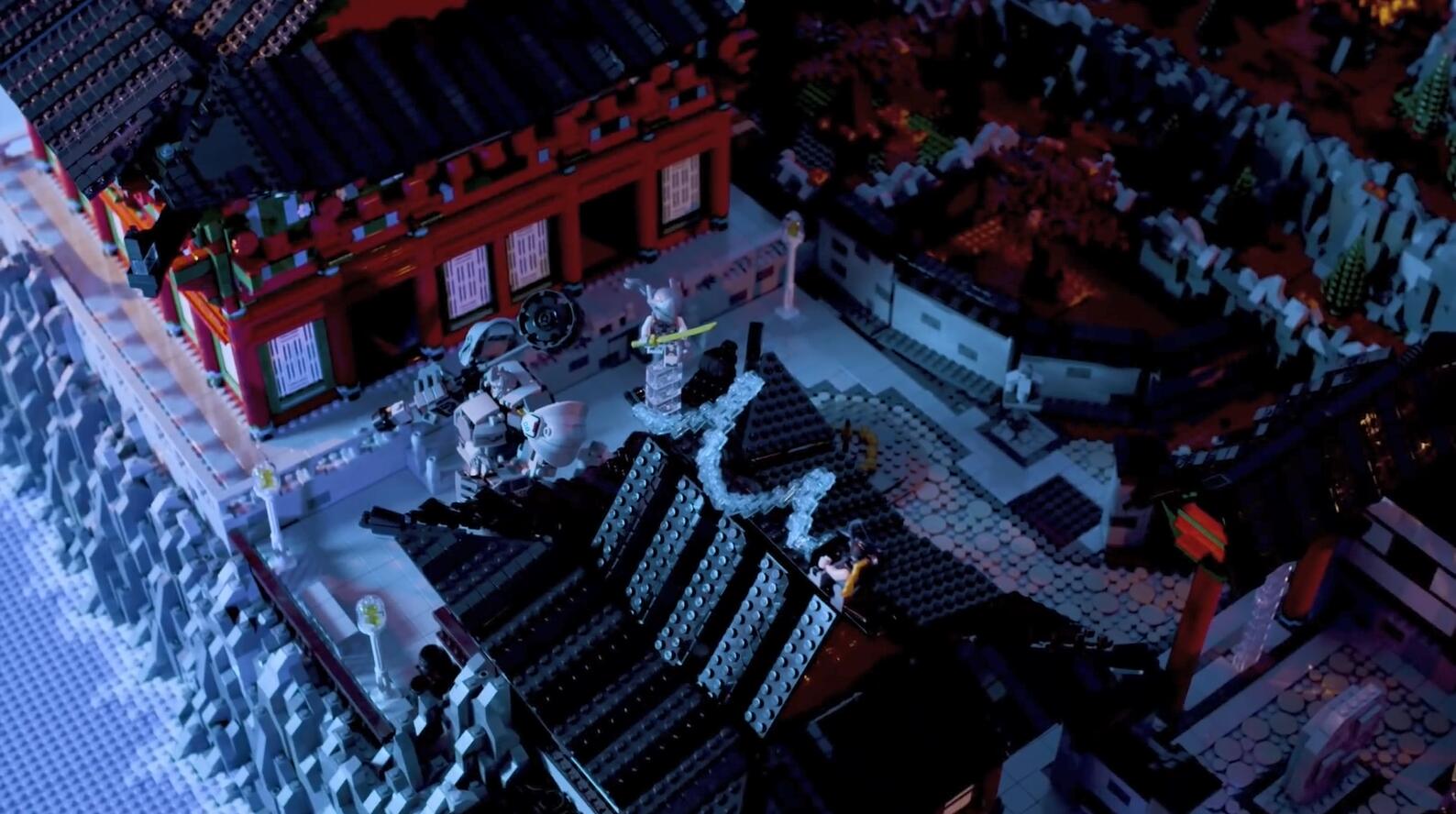 《守望先锋》官方短片 用乐高打造釜山地图迷人风貌！