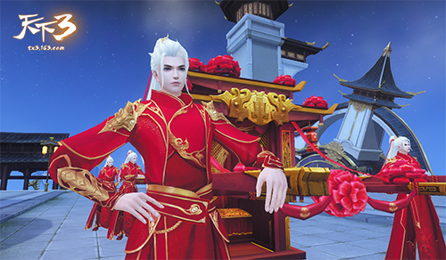 爱要大胆晒出来，《天下3》狂撒狗粮不要停!