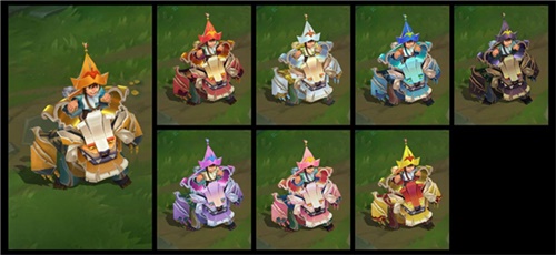 《LOL》9.4版本更新 千纸系列皮肤登场