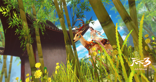 黄鹂鸣翠柳，新生这边走!《天下3》大荒喊你来报道!