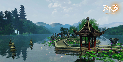 草书知春归，大荒盼君归!《天下3》返校又相逢!