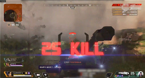 阳光男孩yjjpaopao转战APEX再起风潮，25杀超强操作吸粉无数