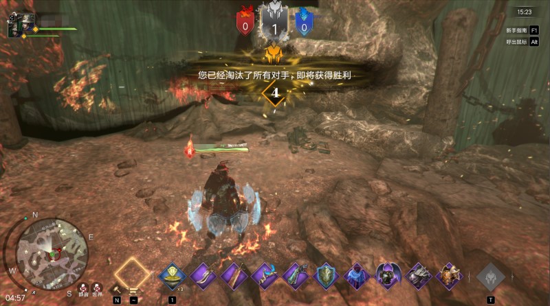 和《鬼泣5》一样可以爽快连击，甚至可以吃鸡的国产动作游戏