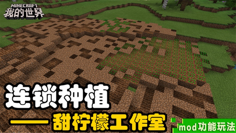 春之声 来《我的世界》种下一片绿色吧