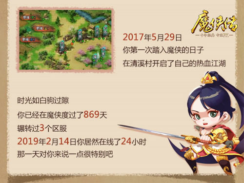 这功能不能告诉女友!《魔侠传》周年庆回忆录上线