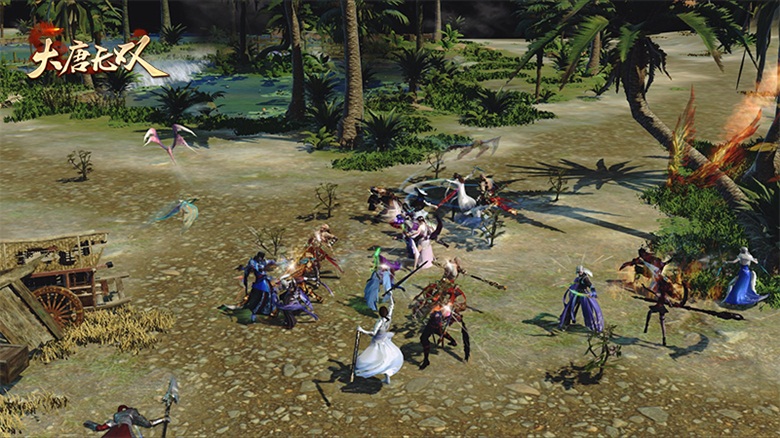 一剑花舞一剑封喉 首位英雄职业惊艳《大唐无双》“绝世风华”新资料片