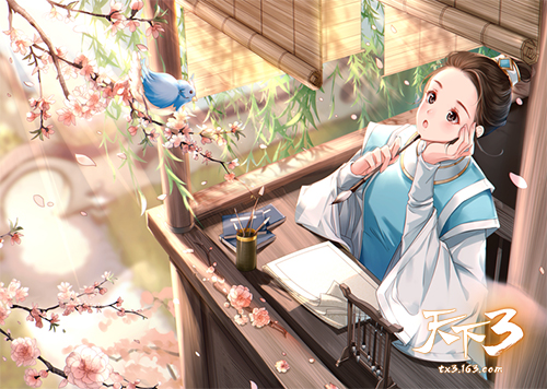 大荒雨纷纷，踏青祭古人!《天下3》清明节气到!