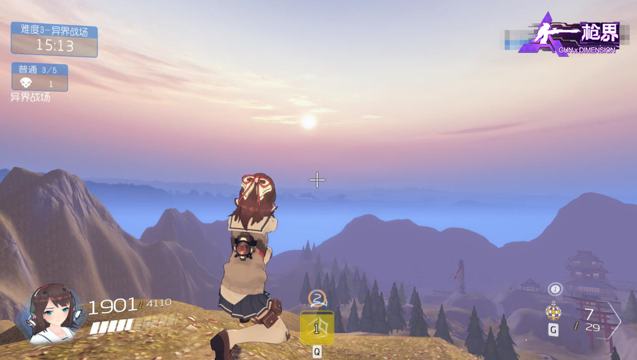 这萌妹角色能撸一整年!《枪界》领衔首款二次元TPS吃鸡网游