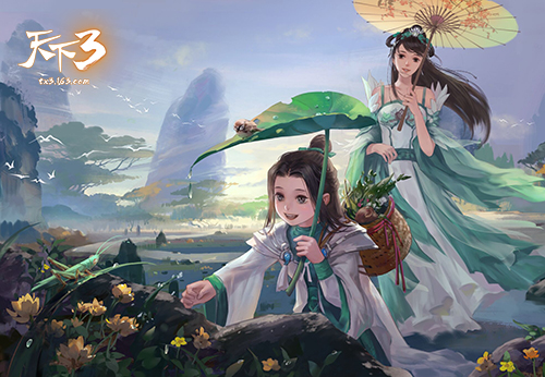 好雨知时节，片雨不沾身!《天下3》谷雨历练活动火热进行中!