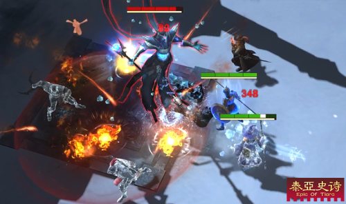 《泰亚史诗》爽翻天!冰与火交融的全新副本体验