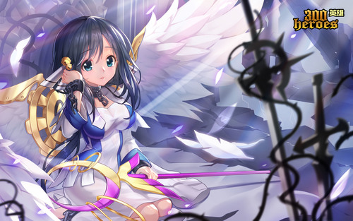 《300英雄》新英雄：万能天使妮姆芙 萌妹天降喜+1