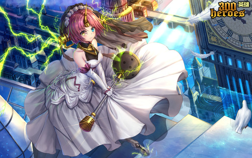 《300英雄》新英雄：万能天使妮姆芙 萌妹天降喜+1