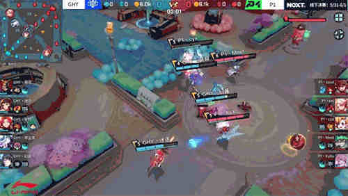 网易电竞NeXT非人学园QwQ杯赛S3，P1以14连胜战绩成功晋级总决赛