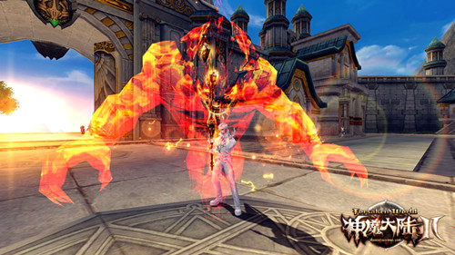 参透神力化身为神《神魔大陆2》新资料片今日公测!