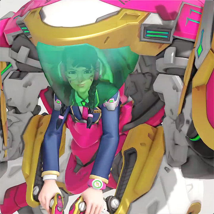 《OW》三周年庆典皮肤第一弹 “青春校园”DVA高清大图