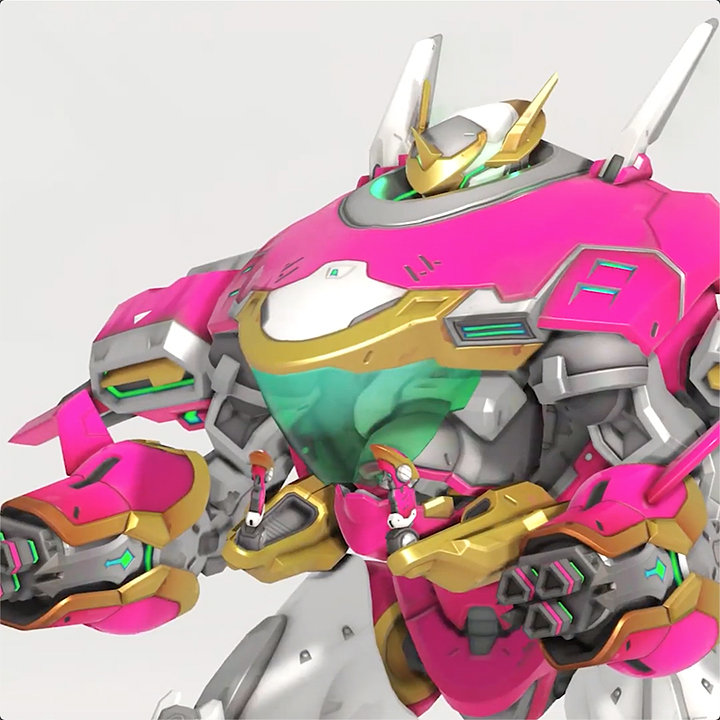 《OW》三周年庆典皮肤第一弹 “青春校园”DVA高清大图