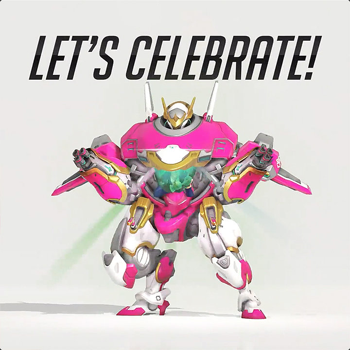 《OW》三周年庆典皮肤第一弹 “青春校园”DVA高清大图