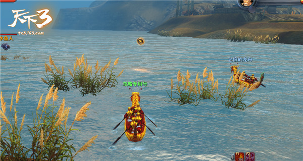 初夏燃活力，洛水赛龙舟!《天下3》端午龙舟赛等你来战!