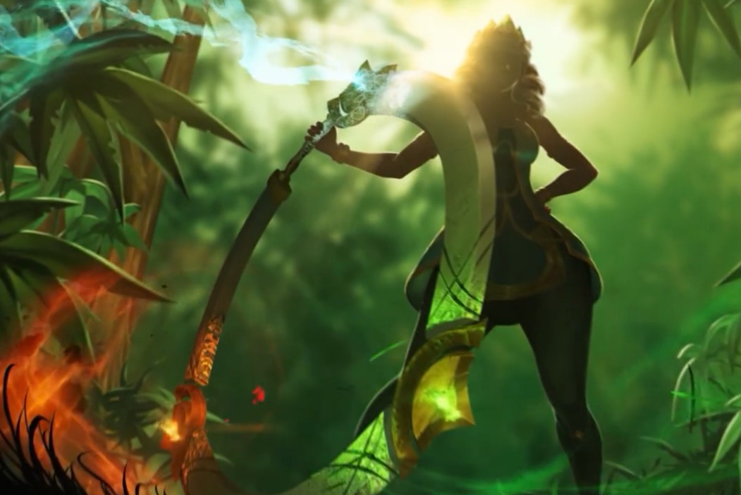 《英雄联盟》新英雄：“元素女皇 奇亚娜”公布