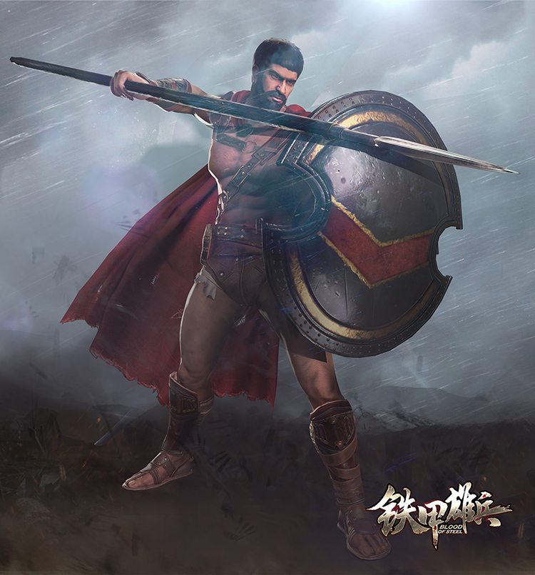 战争怒吼 《铁甲雄兵》新武将“列奥尼达”明日登场