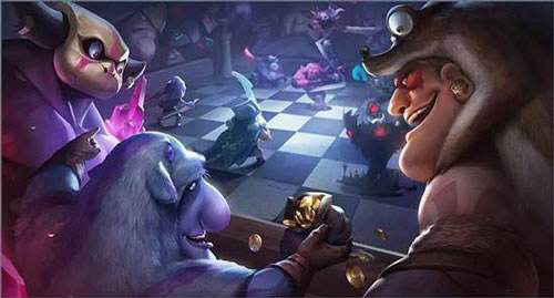 竞技游戏玩累了，就来和刀锋电竞的陪玩小姐姐一起玩刀塔自走棋吧！