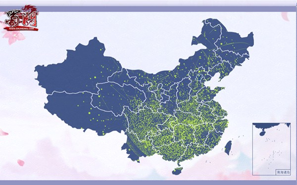 美女玩家零距离 绿岸《蜀门》同城匹配火热集结