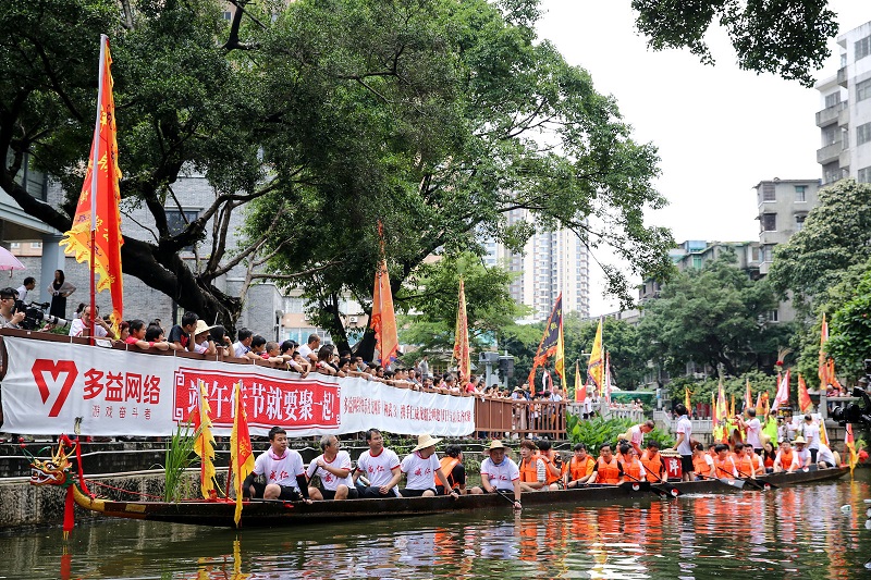 广州国际龙舟邀请赛圆满结束 多益网络致力传承端午文化