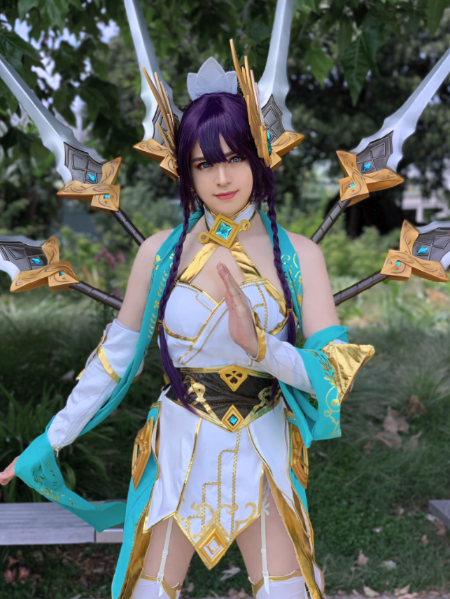 女装大佬Sneaky新作 刀妹艾瑞莉娅玉剑传说-舞剑仙