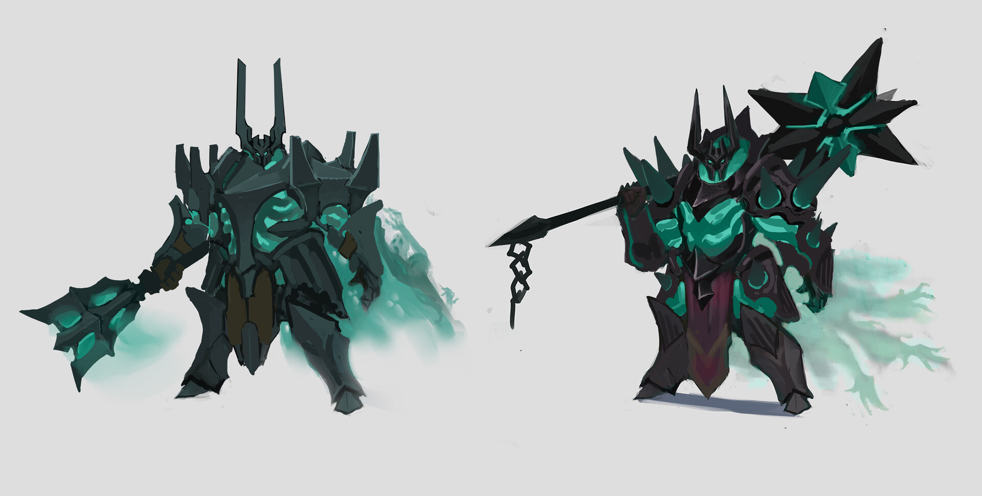 《英雄联盟》新版铁男概念图曝光 谁才是单挑之王？