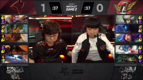 虎牙独播LCK：时隔317天Faker再坐板凳席 卫冕冠军T1遭遇5连败