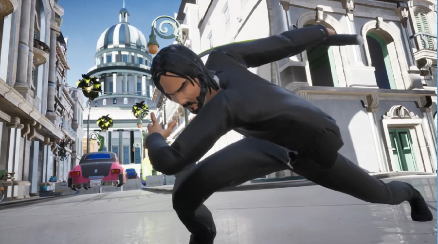 毫无违和感 基努里维斯“演绎”《守望先锋》英雄特写