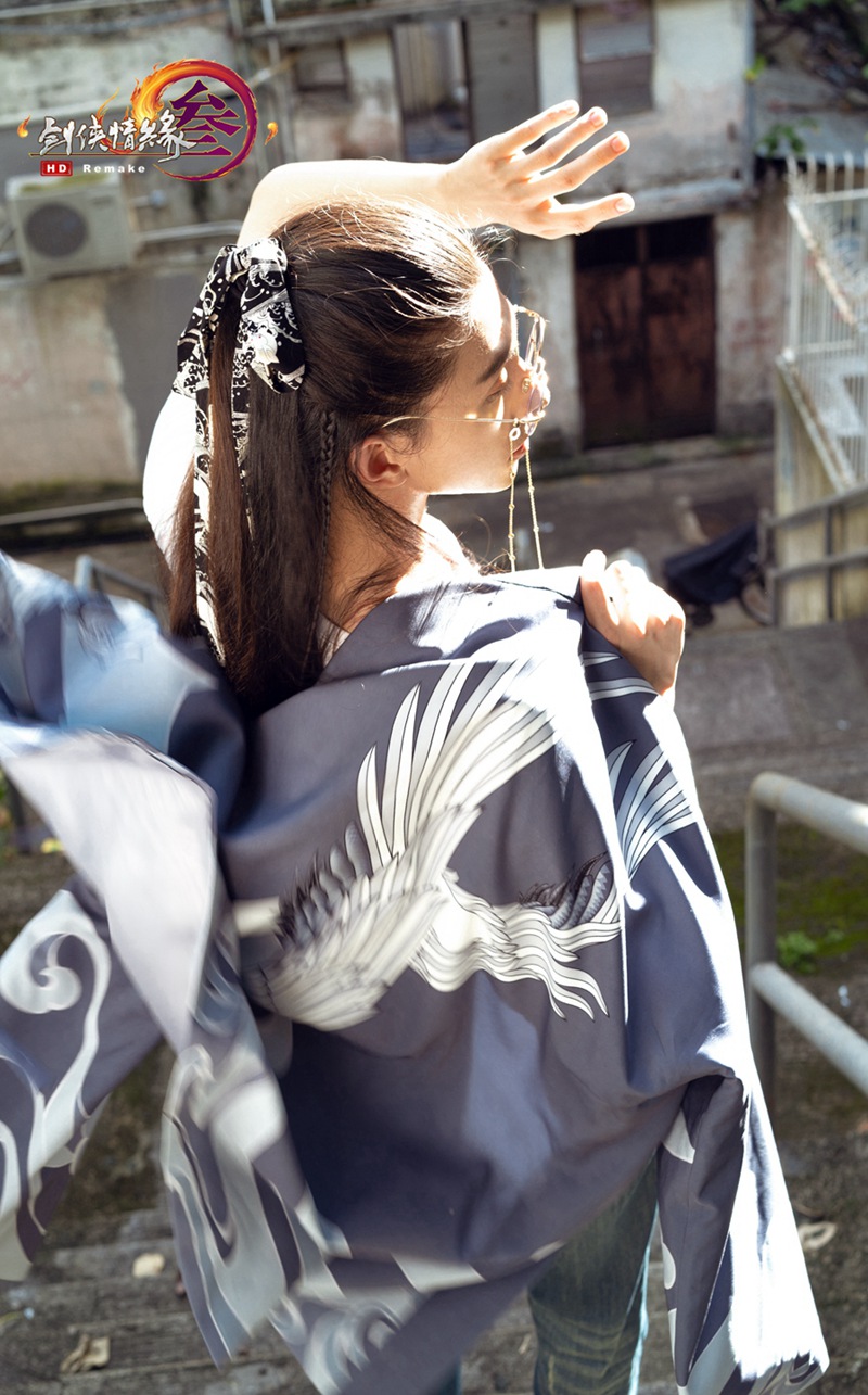 三次元也能穿 《剑网3》鹤影天青飘逸国风服装来袭