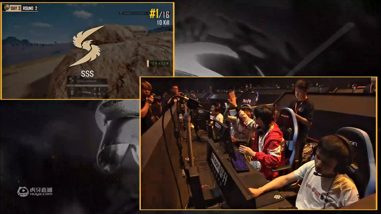 虎牙天命杯第三日：小组赛之王Tianba豪取75分拿下第一，AMY单日两鸡捍卫C组荣誉