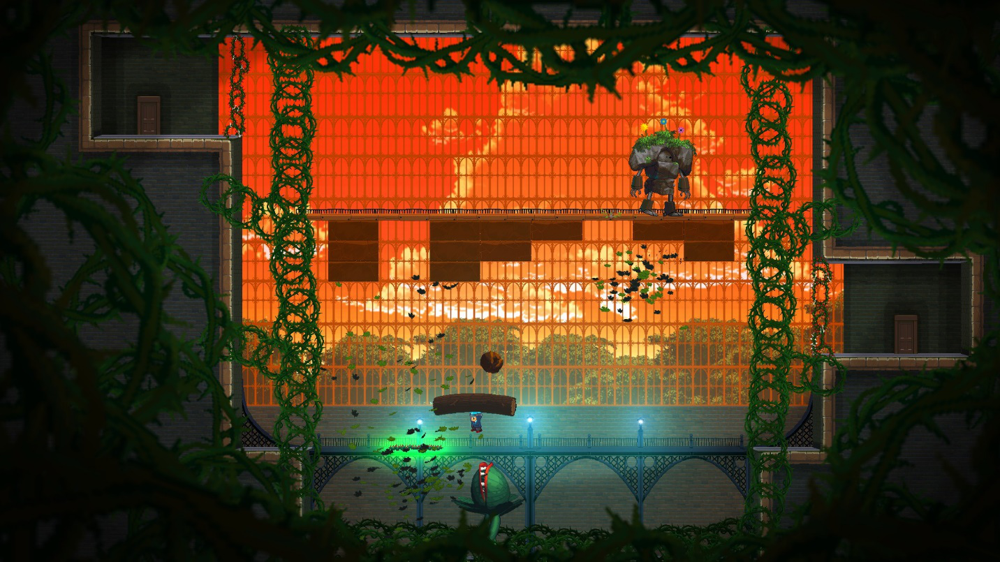 电影风格跳台动作游戏《HORACE》上线PC平台