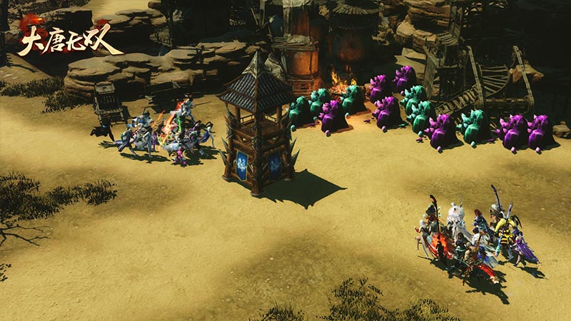 忆峥嵘岁月述无双故事 《大唐无双》天下帮会联赛亮相新玩法